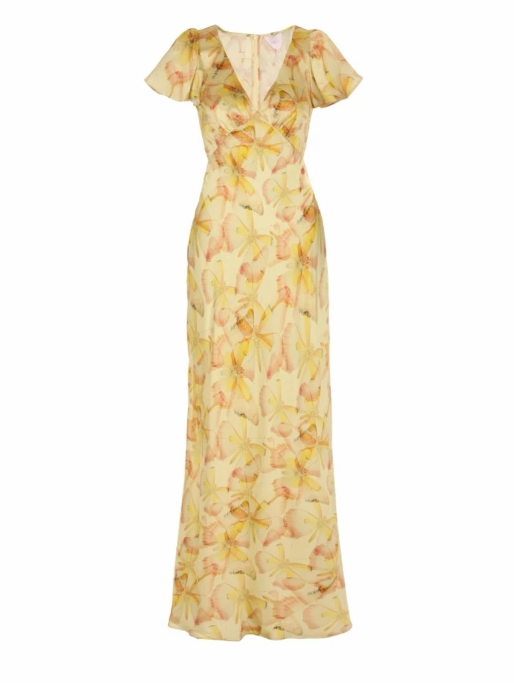 SELKIE The Sunshine Flight Flutter Slip Dress Size S